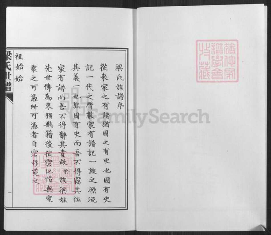 山东省淄博市高青县唐坊镇梁氏族谱-山东高青梁氏世谱.pdf电子版预览图2