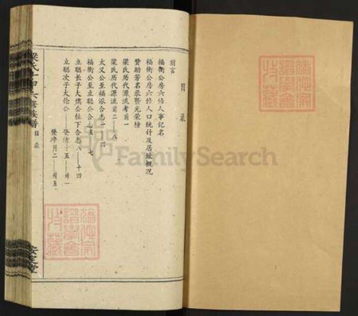 湖南省娄底市涟源市三甲乡梁氏安定堂族谱-梁氏十甲六修族谱.pdf电子版预览图1