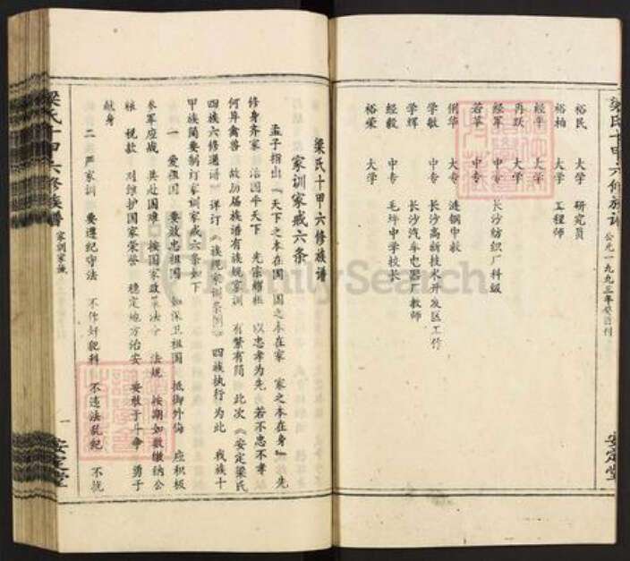 湖南省娄底市涟源市三甲乡梁氏安定堂族谱-梁氏十甲六修族谱.pdf电子版预览图5