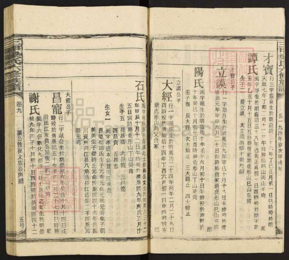 湖南省娄底市涟源市三甲乡梁氏族谱-三甲梁氏六修族谱.pdf电子版预览图2