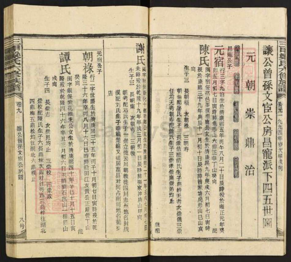 湖南省娄底市涟源市三甲乡梁氏族谱-三甲梁氏六修族谱.pdf电子版预览图5