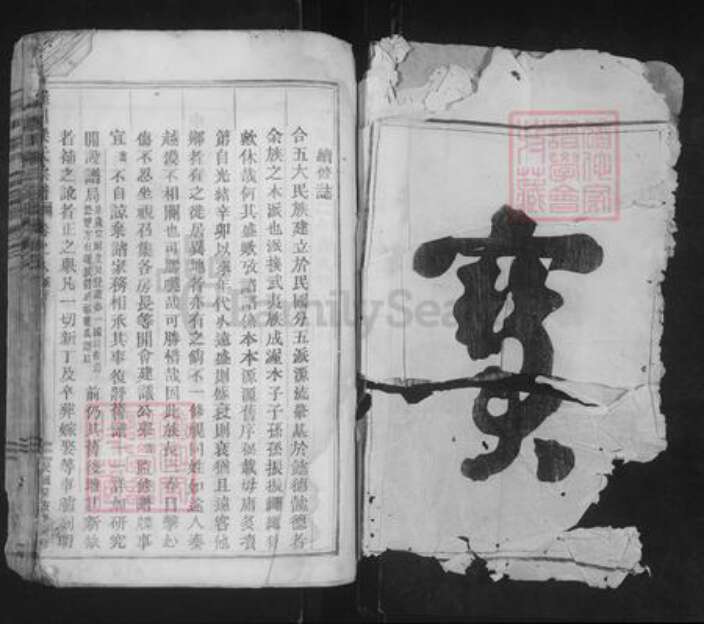 浙江省丽水市莲都区梁氏族谱-渥川梁氏宗谱.pdf电子版预览图2