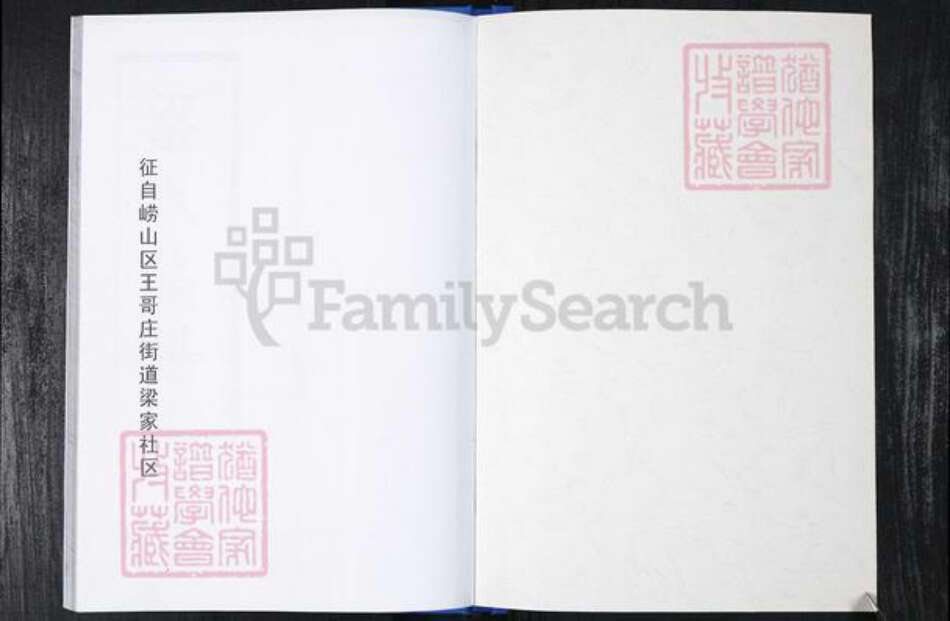 山东省青岛市崂山区梁氏族谱-梁家社区梁氏族谱.pdf电子版预览图1