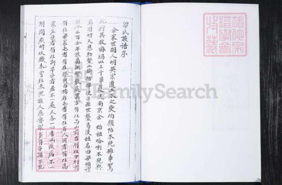 山东省青岛市崂山区梁氏族谱-梁家社区梁氏族谱.pdf电子版预览图3