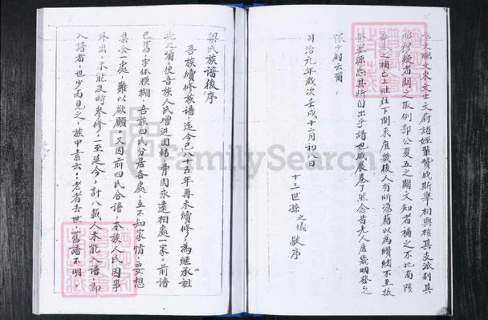 山东省青岛市崂山区梁氏族谱-梁家社区梁氏族谱.pdf电子版预览图5