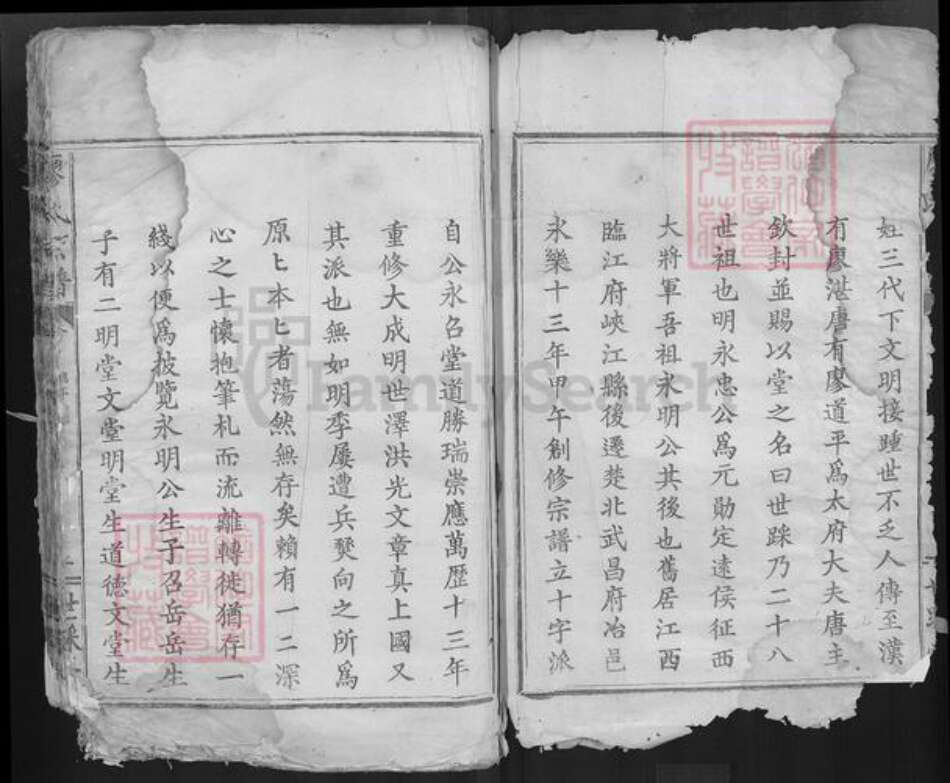 湖北省黄石市大冶市廖氏世踩堂族谱-廖氏宗谱.pdf电子版预览图2