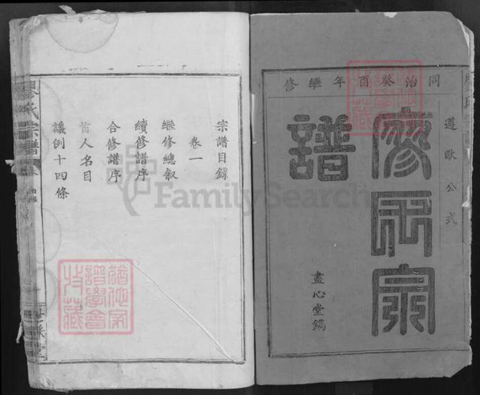 湖北省黄石市大冶市金湖街道廖氏世踩堂族谱-廖氏宗谱.pdf电子版预览图2