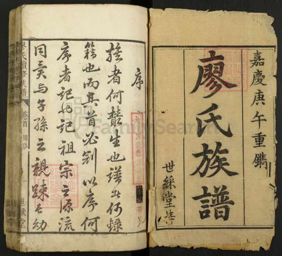 湖南省长沙市宁乡市江西省吉安市吉安县廖氏世彩堂族谱-廖氏续修族谱.pdf电子版缩略图