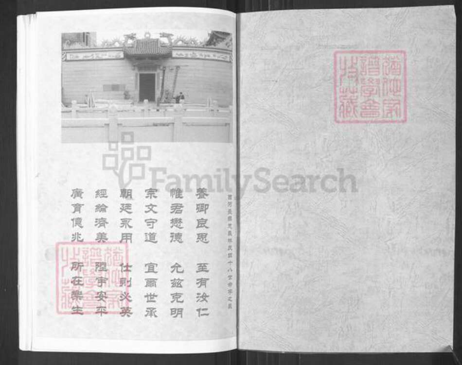 福建省福州市福清市新厝镇林氏如在堂族谱-西河忠义林大澳八老房族谱.珖公支系.pdf电子版预览图1