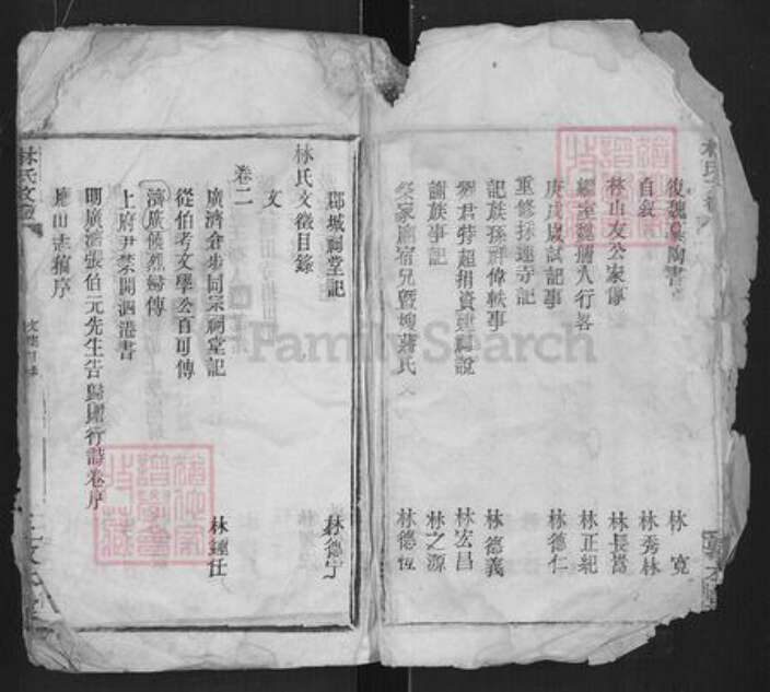 湖北省孝感市汉川市林氏敦本堂族谱-林氏宗谱.pdf电子版预览图3