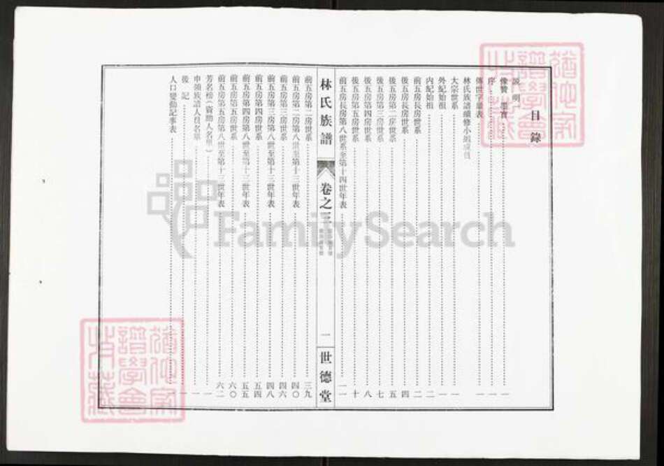 江苏省扬州市广陵区湾头镇林氏世德堂族谱-扬州广陵湾头镇林家庄林氏族谱.pdf电子版预览图3