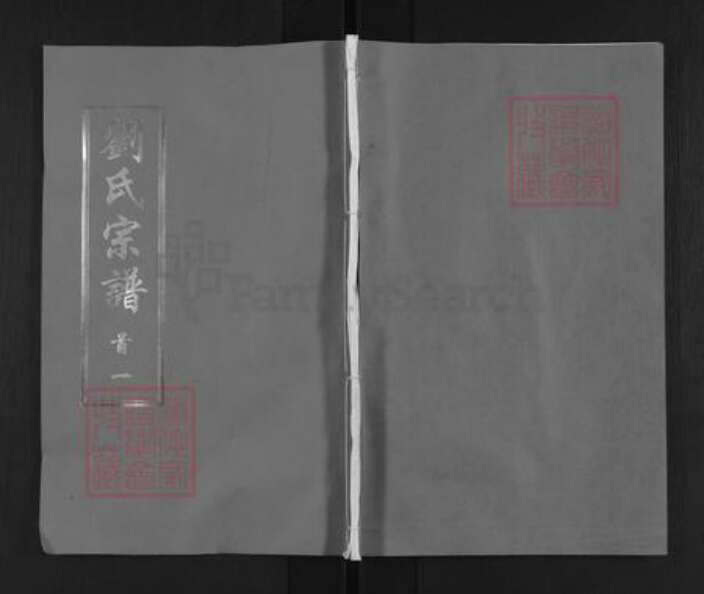 湖北省武汉市新洲区刘氏族谱-刘氏宗谱.pdf电子版缩略图