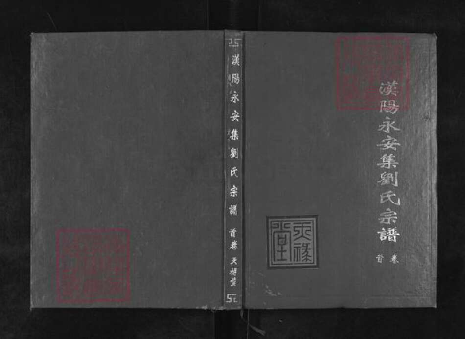 湖北省武汉市蔡甸区刘氏天禄堂族谱-汉阳永安集刘氏宗谱.pdf电子版缩略图