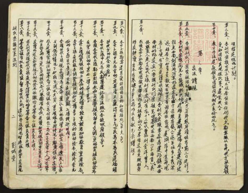 江苏省盐城市建湖县建阳镇刘氏彭城堂族谱-刘氏宗谱.pdf电子版预览图2