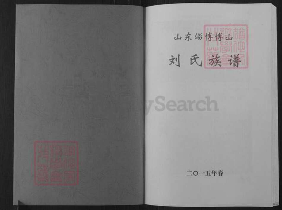 山东省淄博市博山区刘氏族谱-山东淄博博山刘氏族谱.pdf电子版预览图1