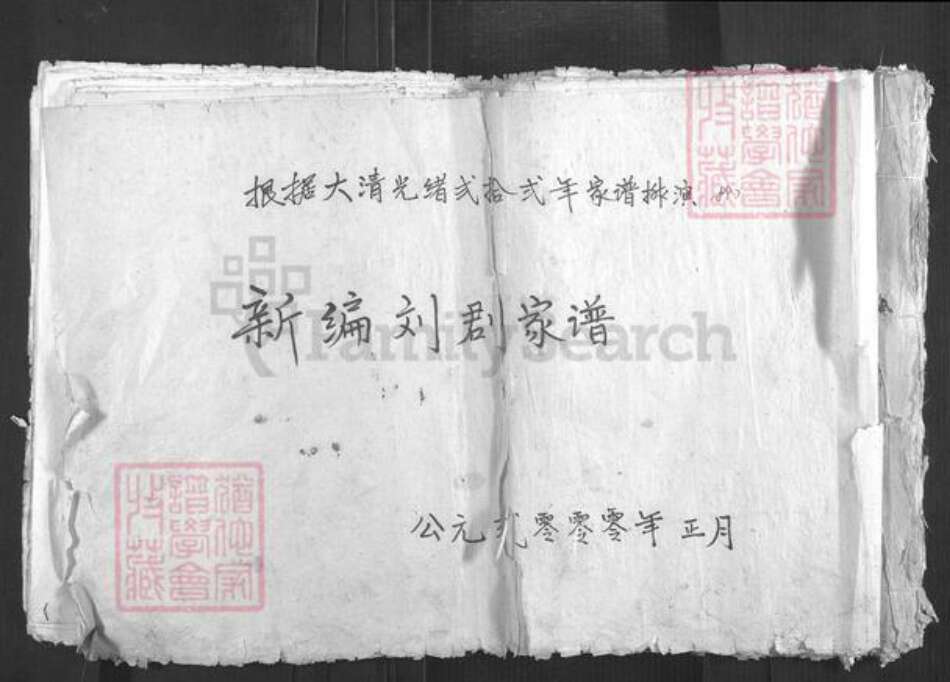 山西省吕梁市汾阳市刘氏族谱-新编刘(君刂)家谱.pdf电子版缩略图