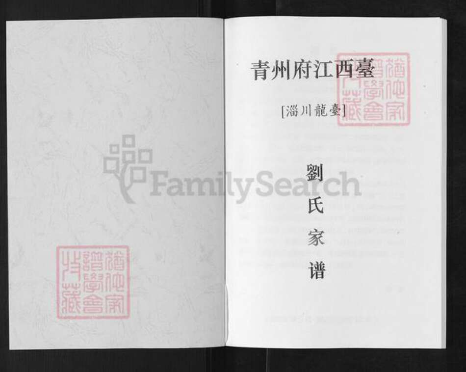 山东省淄博市淄川区刘氏族谱-刘氏家谱.pdf电子版预览图1