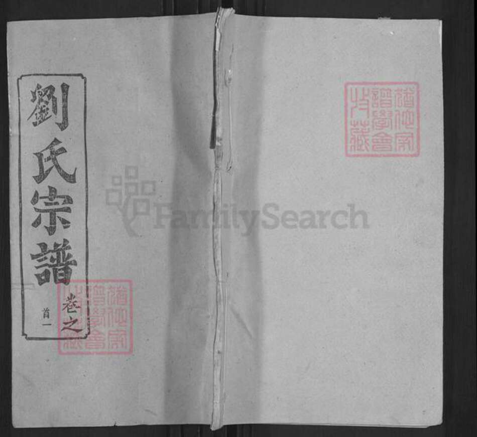 湖北省武汉市新洲区刘氏天福堂族谱-刘氏宗谱.pdf电子版缩略图