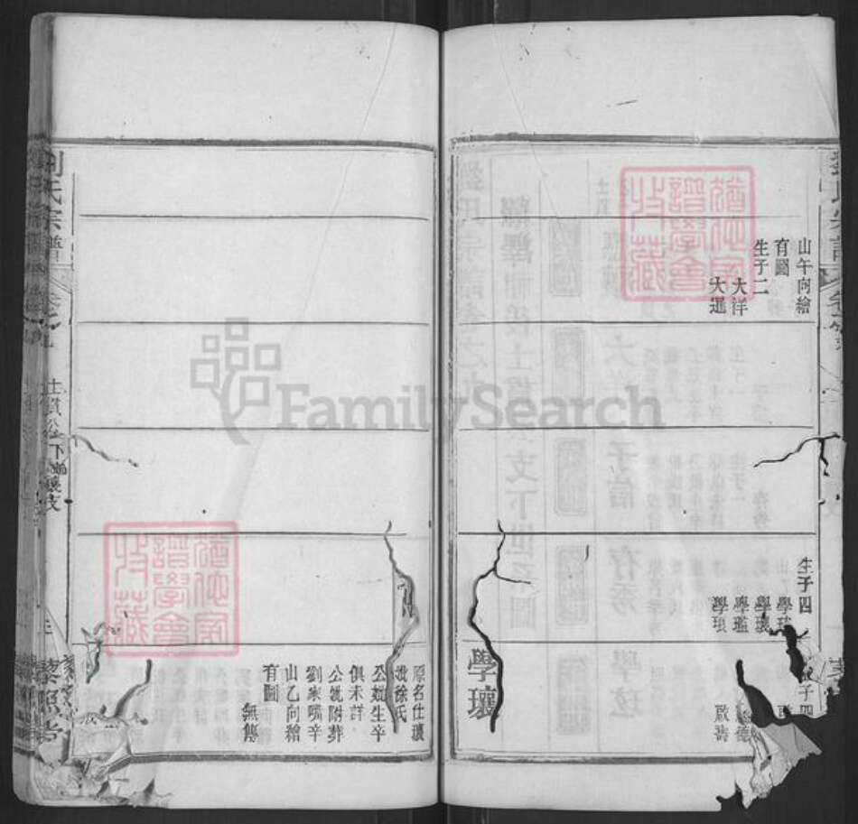 湖北省黄冈市黄梅县柳林乡刘氏藜照堂族谱-刘氏宗谱.pdf电子版预览图2