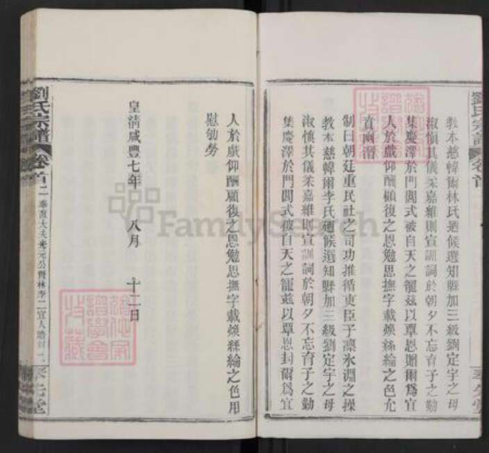 湖北省武汉市新洲区刘氏奉先堂族谱-刘氏宗谱.pdf电子版预览图2