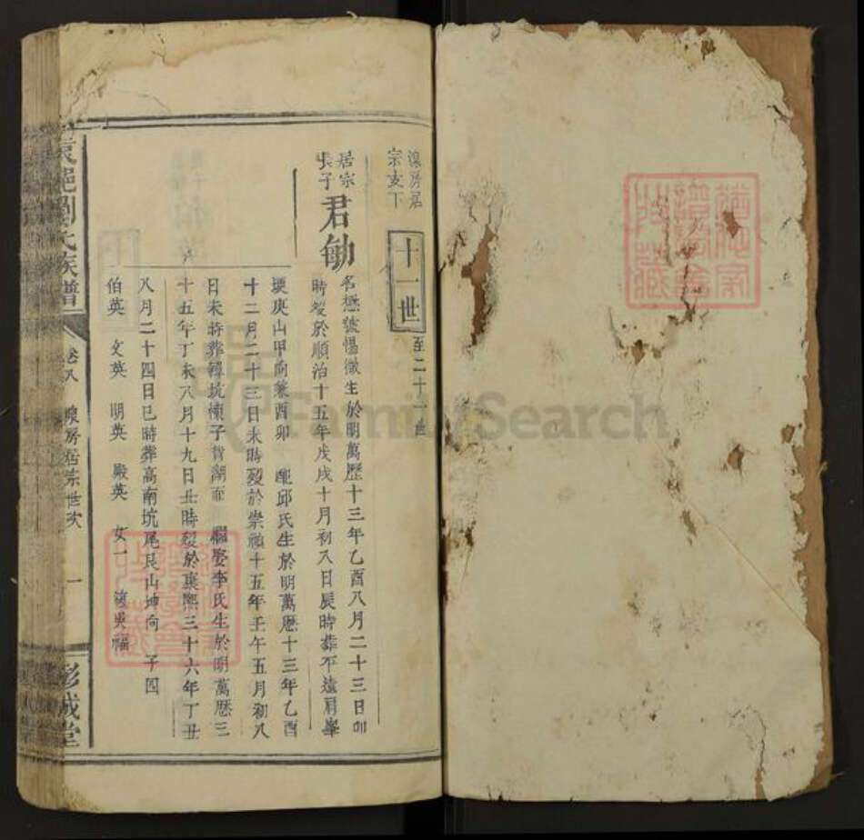 广东省梅州市平远县刘氏彭城堂族谱-袁𨛦刘氏族谱.pdf电子版预览图1