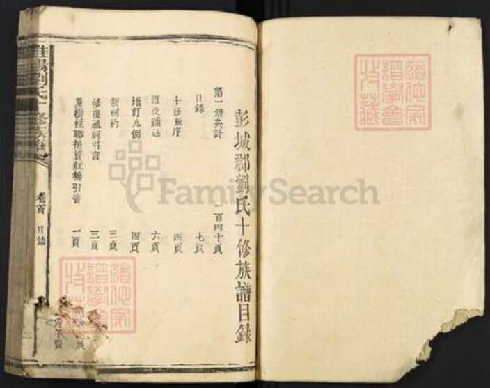 河南省周口市淮阳区刘氏族谱-淮阳刘氏十修族谱.pdf电子版预览图1