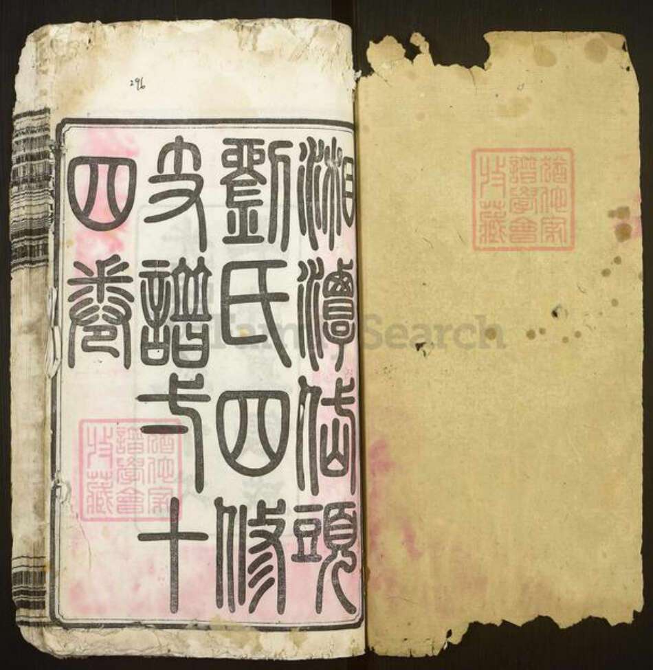 湖南省湘潭市湘乡市虞塘镇刘氏仁亲堂族谱-湘潭岱头刘氏四修支谱.pdf电子版预览图1