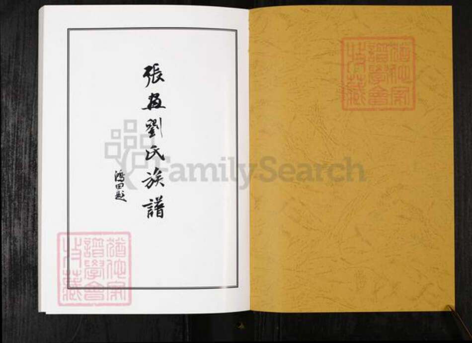 山东省烟台市招远市刘氏族谱-张画刘氏族谱.pdf电子版预览图1