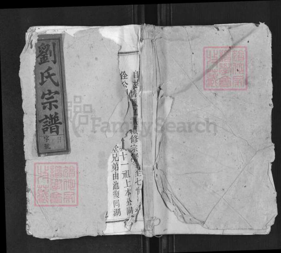 安徽省安庆市太湖县牛镇镇刘氏七业堂族谱-刘氏宗谱.pdf电子版缩略图