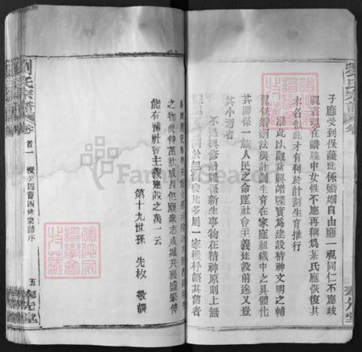 湖北省武汉市新洲区刘氏奉先堂族谱-刘氏宗谱.pdf电子版预览图5