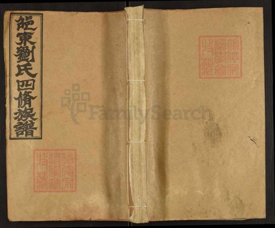 湖南省邵阳市邵东市团山镇刘氏藜照堂族谱-邵东刘氏四修族谱.pdf电子版缩略图