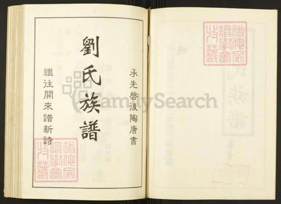 湖南省常德市桃源县刘氏中山堂族谱-刘氏族谱.pdf电子版预览图2