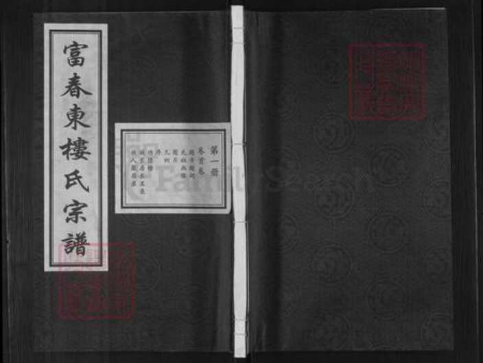 浙江省杭州市萧山区萧山楼氏惠迪堂族谱-富春东楼氏宗谱.pdf电子版缩略图