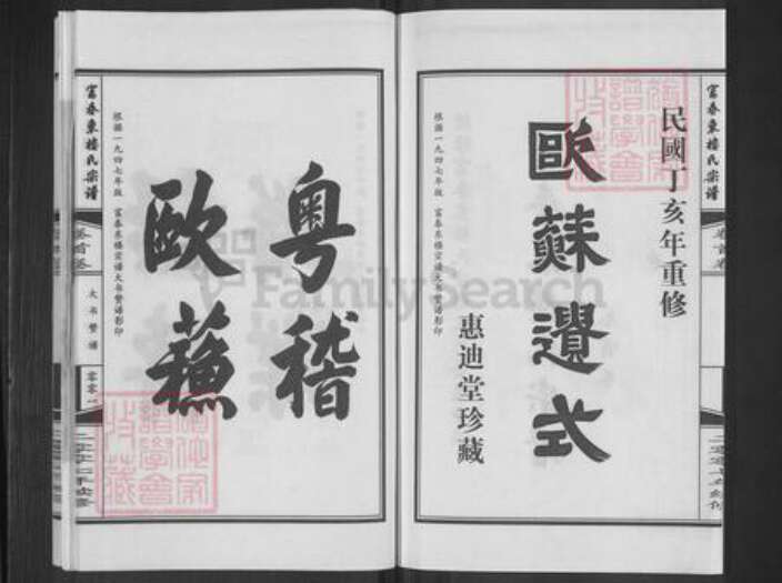 浙江省杭州市萧山区萧山楼氏惠迪堂族谱-富春东楼氏宗谱.pdf电子版预览图2