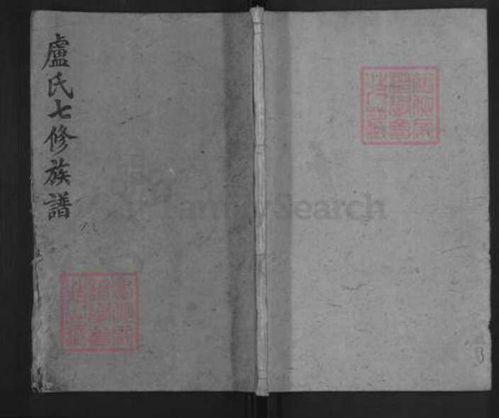 湖南省益阳市安化县卢氏族谱-卢氏七修族谱.pdf电子版缩略图