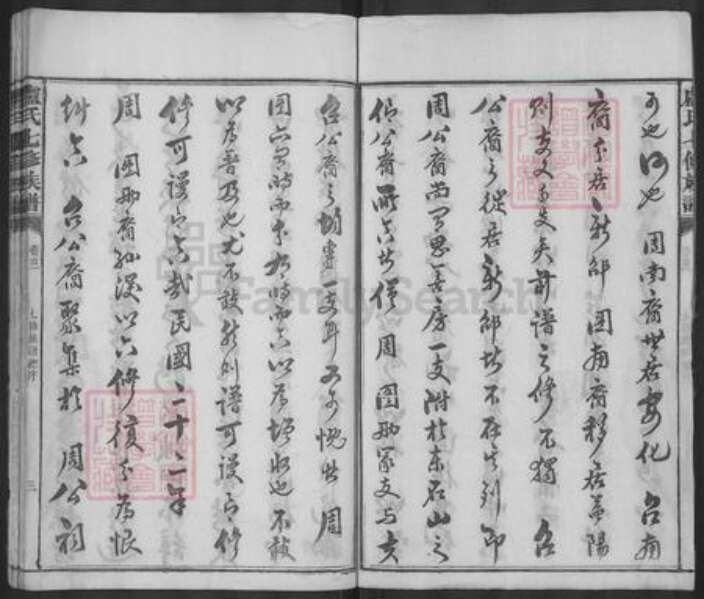 湖南省益阳市安化县卢氏族谱-卢氏七修族谱.pdf电子版预览图4