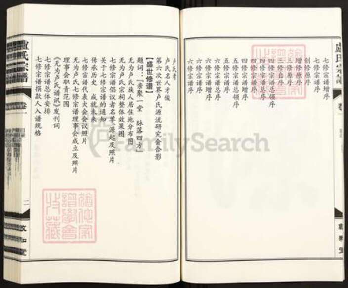 安徽省芜湖市无为县卢氏敦和堂族谱-无为卢氏七修宗谱.pdf电子版预览图5