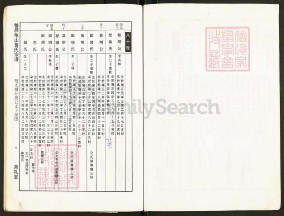 安徽省芜湖市繁昌县鲁氏秉礼堂族谱-繁昌龟山鲁氏宗谱.pdf电子版预览图5