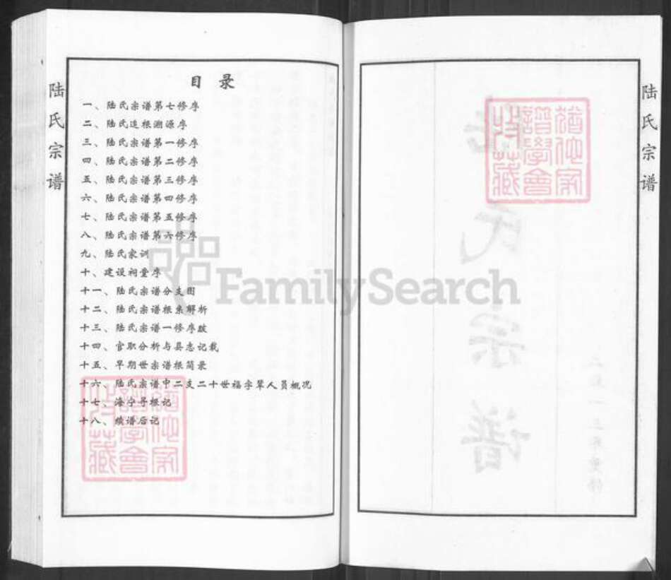 河北省沧州东光县东光镇陆氏族谱-陆氏宗谱.pdf电子版预览图2