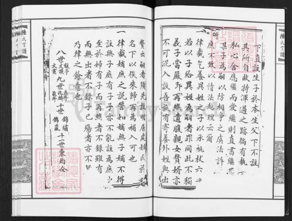 江苏省宿迁市陆氏怀橘堂族谱-陆氏宗谱.pdf电子版预览图5