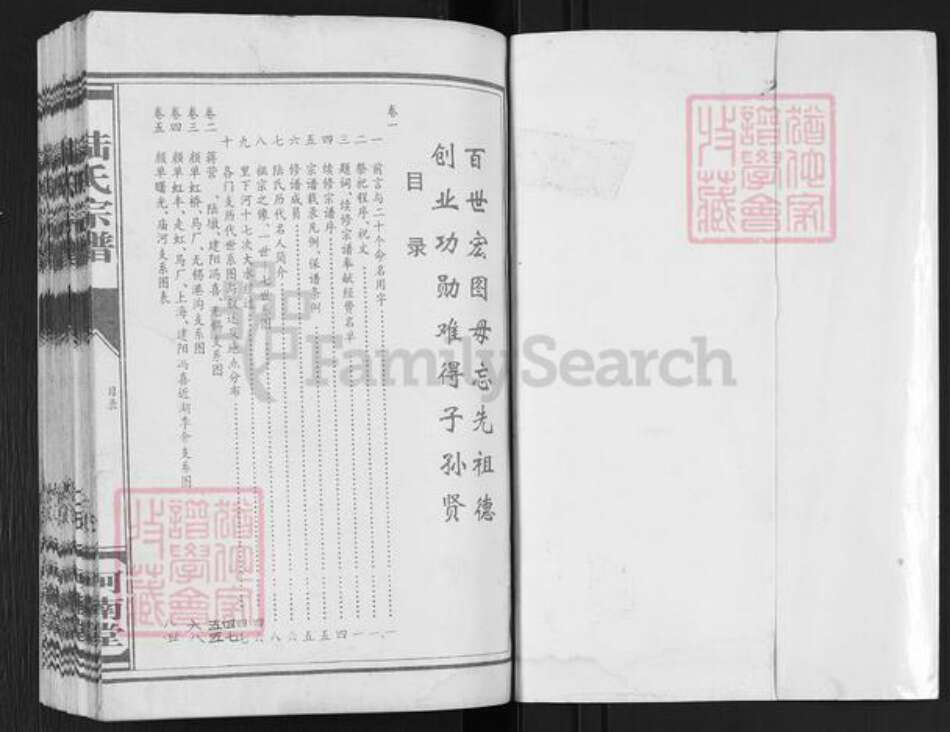 江苏省盐城市建湖县陆氏河南堂族谱-陆氏宗谱.pdf电子版预览图1