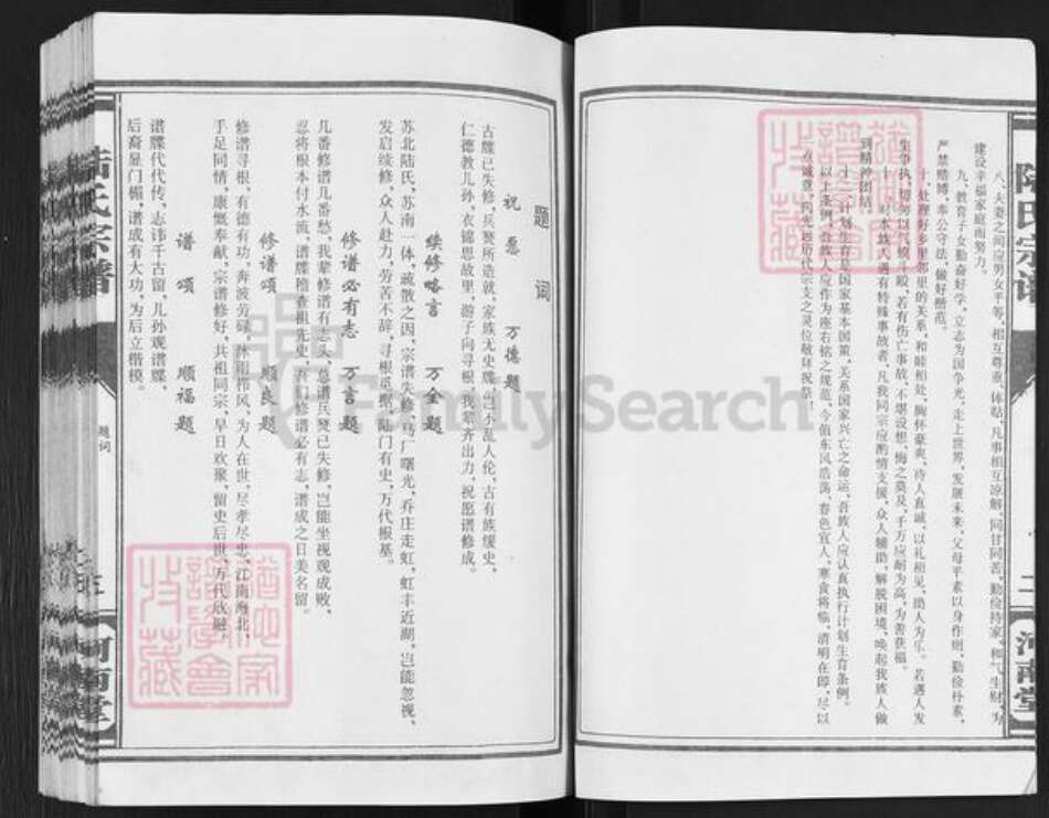 江苏省盐城市建湖县陆氏河南堂族谱-陆氏宗谱.pdf电子版预览图4