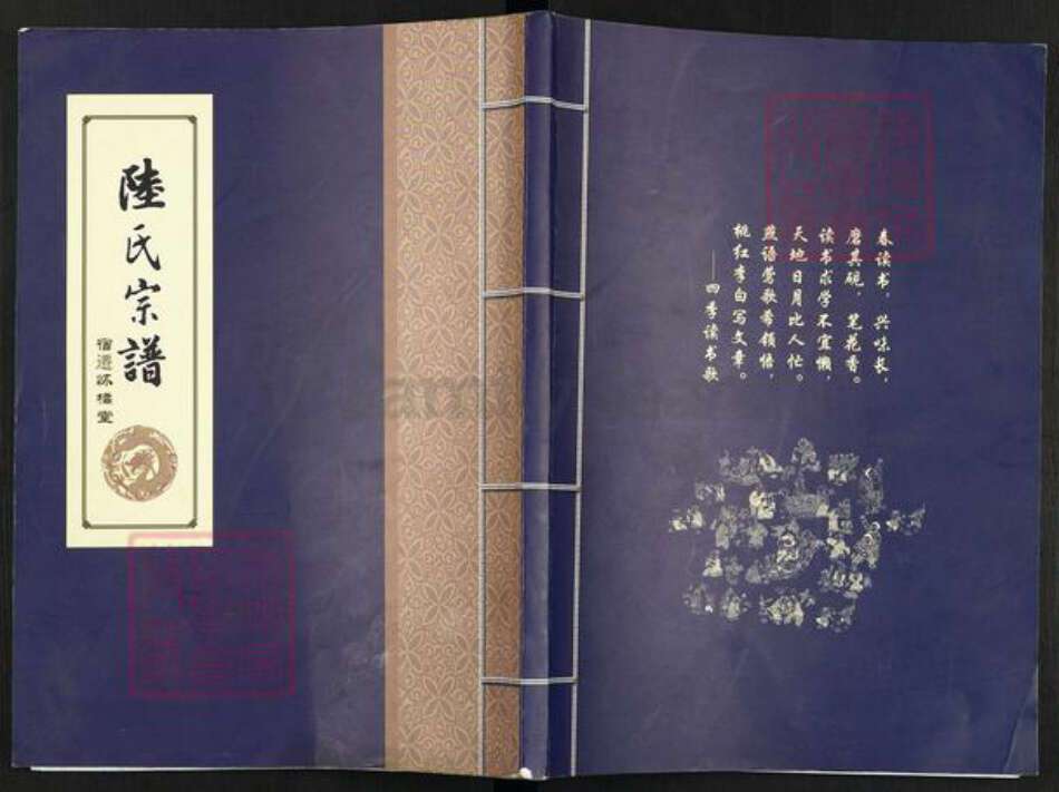 江苏省宿迁市陆氏怀橘堂族谱-陆氏族谱.pdf电子版缩略图