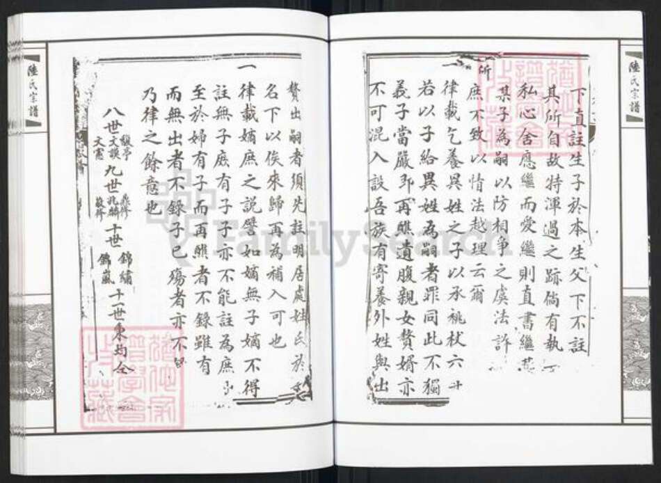 江苏省宿迁市陆氏怀橘堂族谱-陆氏族谱.pdf电子版预览图5