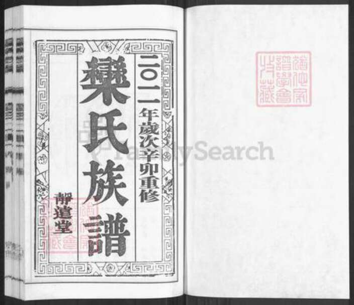 江苏省泰州市泰兴市栾氏静远堂族谱-栾氏族谱.pdf电子版预览图1