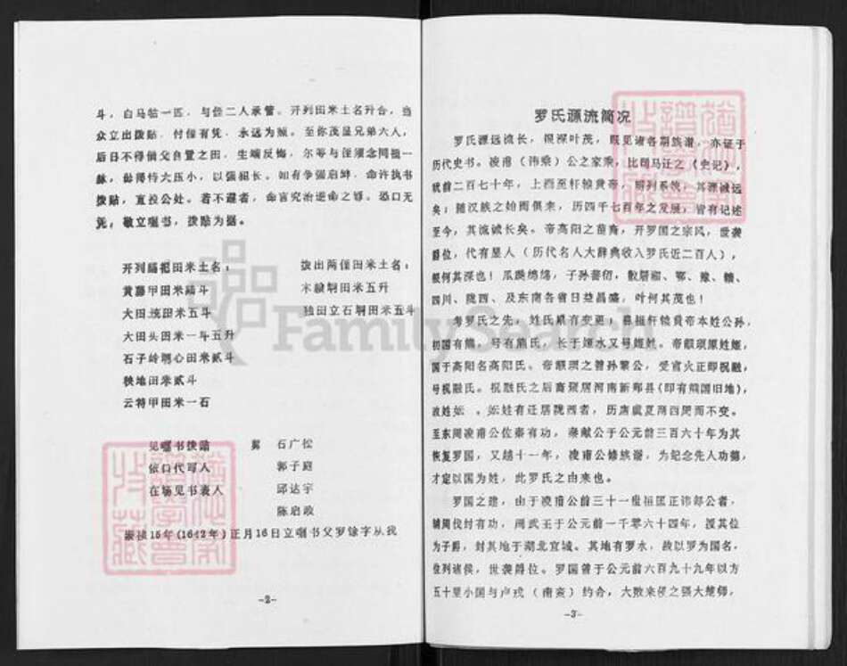 广东省茂名市信宜市池洞镇罗氏爱敬堂族谱-罗氏族谱.pdf电子版预览图3