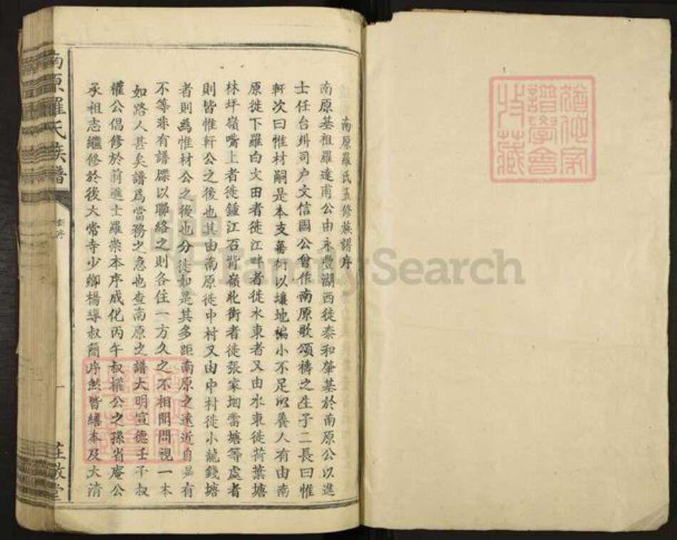 江西省吉安市泰和市南溪乡罗氏庄敬堂族谱-南原罗氏族谱.pdf电子版预览图1