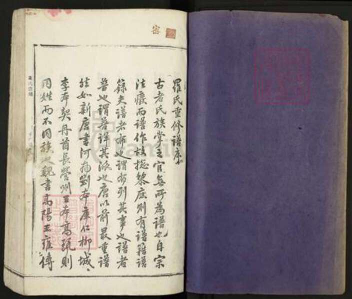 江西省吉安市吉水县阜田镇罗氏族谱-罗氏宗谱.pdf电子版预览图1