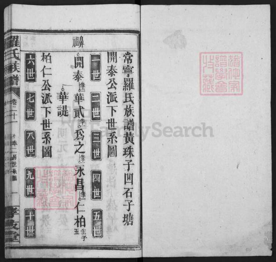 湖南省衡阳市常宁市罗氏孝友堂族谱-罗氏族谱.pdf电子版预览图1