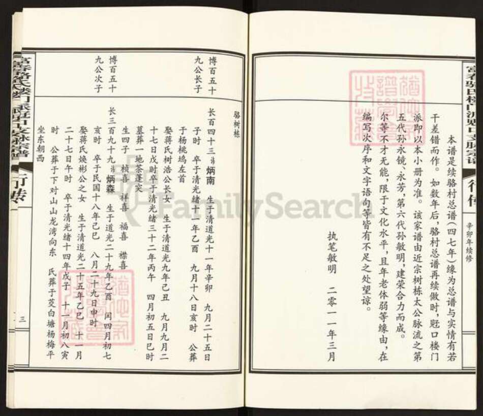 浙江省杭州市富阳大源镇镇骆氏族谱-富春骆氏楼门派觃口支脉宗谱.pdf电子版预览图3